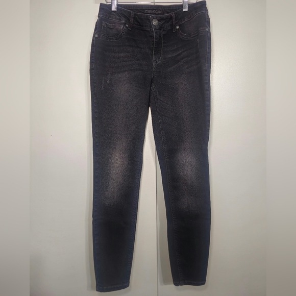 Maurices Denim - Black Jean Jegging Maurices Black Denim Jeans Size M 28 EUC